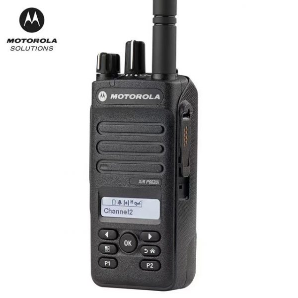 Motorola XiR P6620i Digital Two Way Radio Portable Walkie-Talkie - Image 4