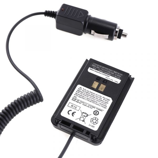 Car Charger Battery Eliminator Adapter For YAESU Ft4X Ft4Xr FT-4X FT-4XR SBR-28 Radio Accessories - Image 2