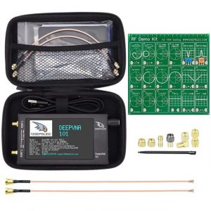 Lastest NanoVNA DeepVNA101 SWR Meter Antenna Analyzer Case Battery RF Demo Kit - DeepVNA and RF Kit