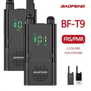 1pair Baofeng T9 Mini PMR FRS UHF CB Ham Radios USB Charger 