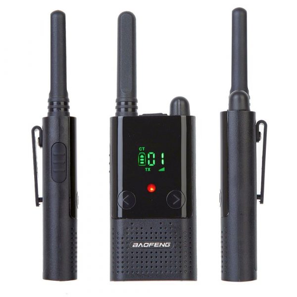 Baofeng BF-T9 Smart Mini PMR FRS License-Free HD Sound Hunting Ham Radios USB Charger Walkie Talkie - Image 3