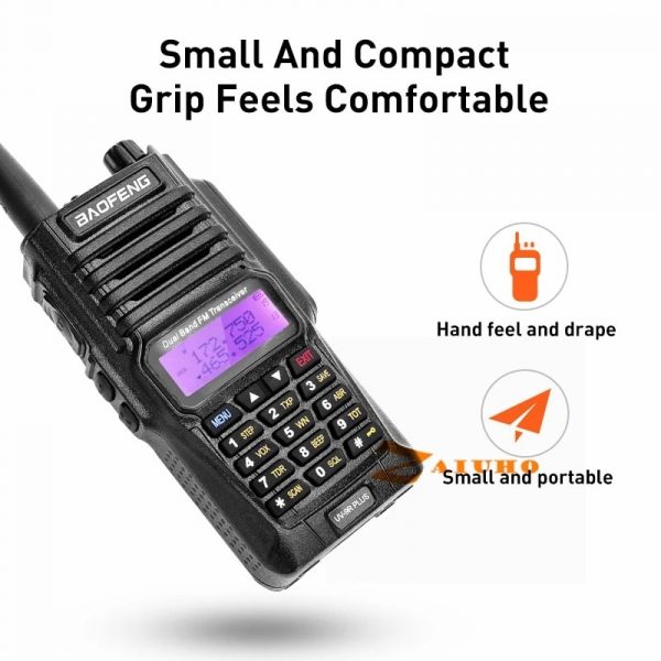 2023 Smart Analogue 10W Baofeng UV9R Plus Dual Band Waterproof Walkie Talkie - Image 5