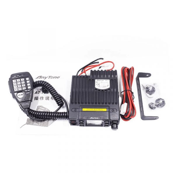 Upgraded AnyTone AT-778UV II VOX Dual Band Mini Mobile Radio Station - Image 5