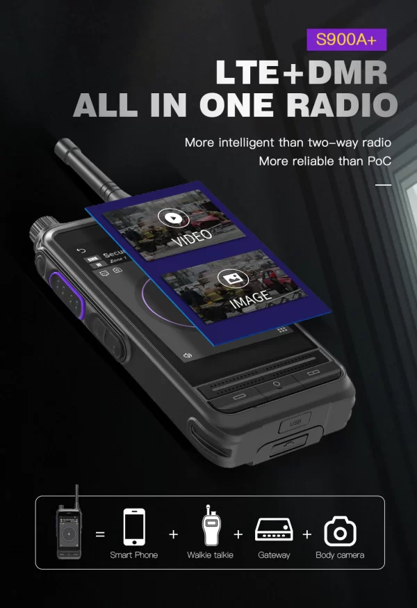 Boxchip S900A+ Plus 4G LTE DMR Zello Phone Radio