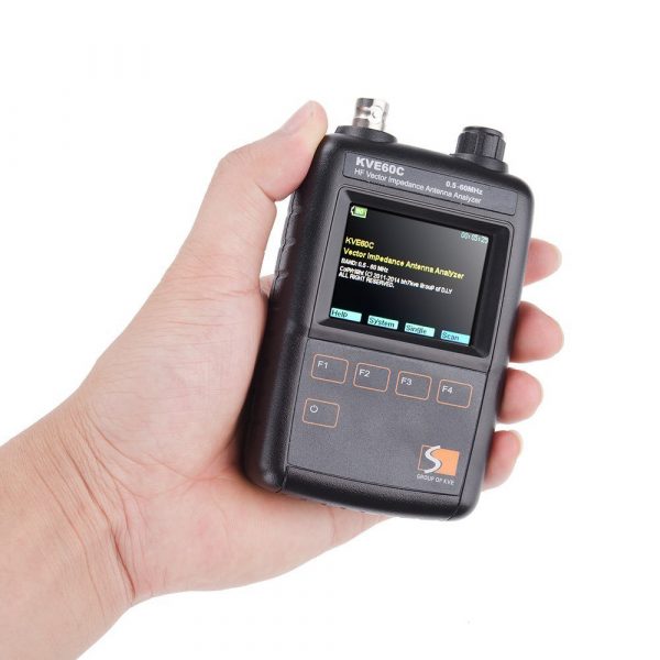 New Upgraded MFJ 0.5MHz – 60MHz HF Vector Impedance Antenna Analyzer KVE60C