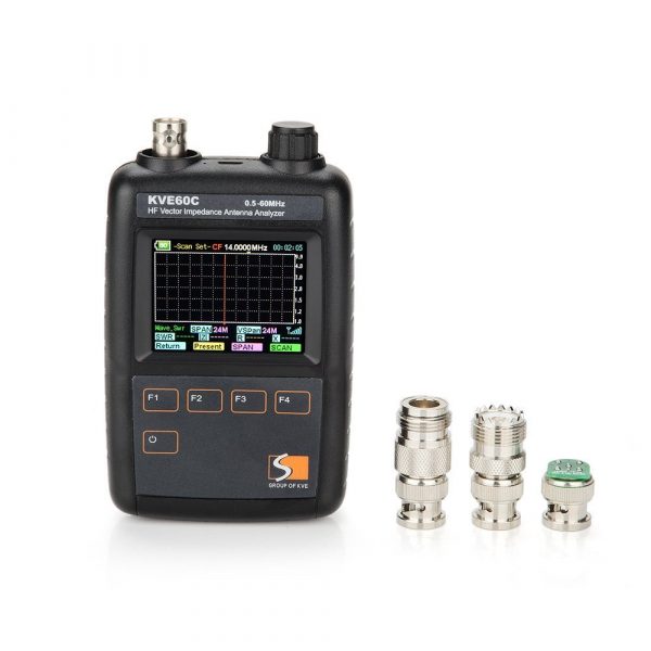 New Upgraded MFJ 0.5MHz – 60MHz HF Vector Impedance Antenna Analyzer KVE60C - Image 5