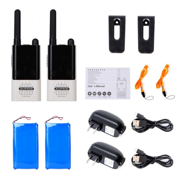 Baofeng BF-T9 Smart Mini PMR FRS License-Free HD Sound Hunting Ham Radios USB Charger Walkie Talkie - Image 5