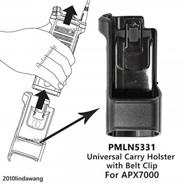 Hotselling Motorola APX7000 PMLN5331 Carry Holster Case with Belt Clip - Image 4
