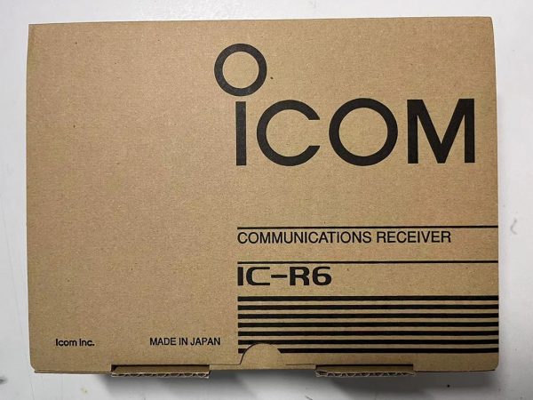 ICOM R6 Receiver Radio ICOM IC-R6 SPORT Communication Receiver Broadband AM FM - Image 4