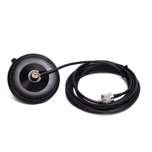 K707M Magnetic Bracket 4M RG58/U Coaxial Cable for Motorola Yaesu Kenwood ICOM Wouxun Car Radios Antenna