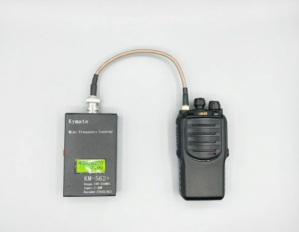 High Quality Portable Walkie Talkie Kymate KM-562+ Mini Frequency Counter CTCSS DCS 1-30w 100-520MHz 