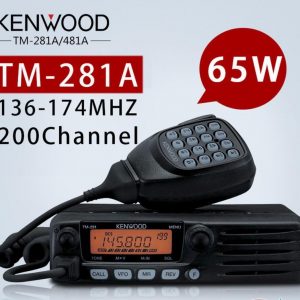 Kenwood TM-281A 65W VHF 136-174MHz Mobile Transceiver