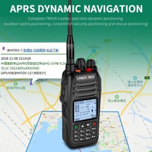 HG-UV98 Dual-Band UHF VHF APRS Walkie talkie Positioning Track GPS Bluetooth