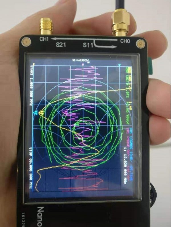 New 2.8 inch LCD UV NanoVNA Vector Network Analyzer Antenna - Image 2