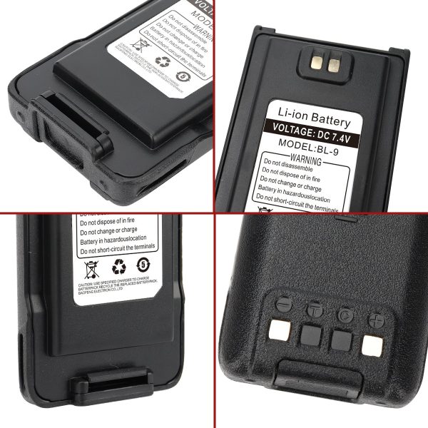 Baofeng UV-9R Pro Battery for Pofung UV9R Plus UV-XR Radios - Image 4