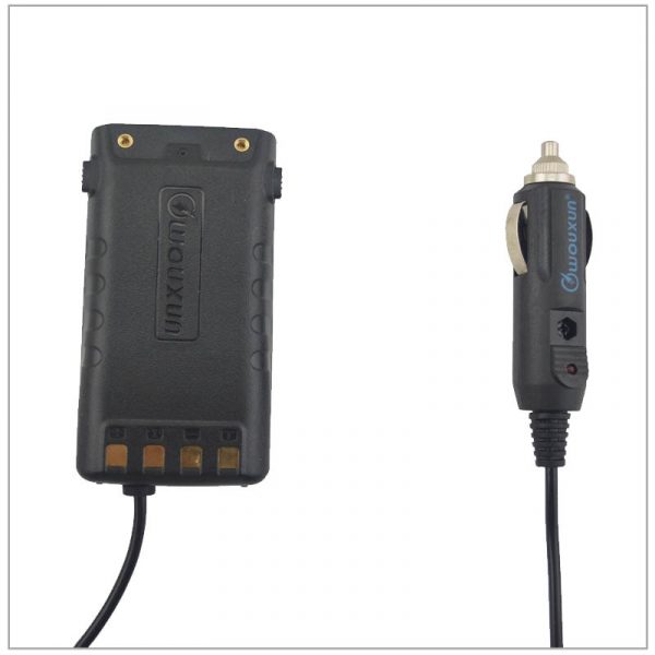 for WOUXUN KG UV9D Plus KG-UV9DPLUS Battery Eliminator Car Charger