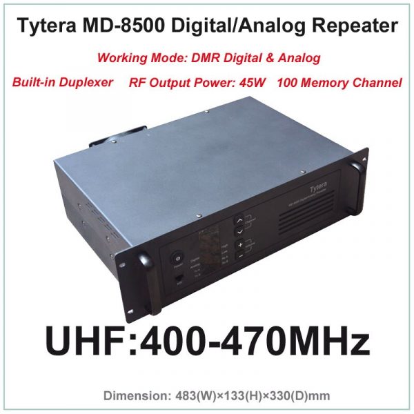 TYT MD8500 UHF DMR Digital Analog Repeater Tytera MD-8500 Professional Repeater - Image 2