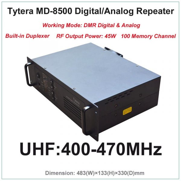 TYT MD8500 UHF DMR Digital Analog Repeater Tytera MD-8500 Professional Repeater - Image 3
