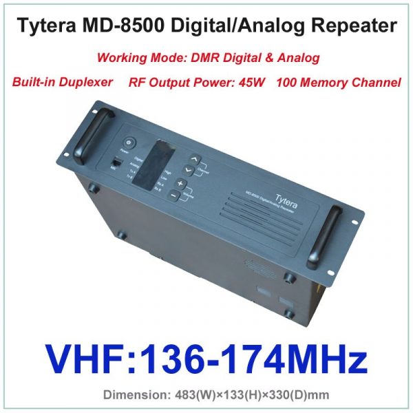 Tytera TYT MD-8500 VHF DMR Digital Analog Repeater MD8500 Duplexer RF Output Power - Image 6