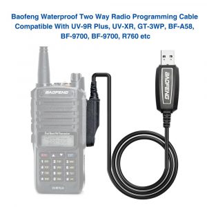 Upgrade Baofeng UV-9R Programming Cable for UV-XR GT-3WP UV-5S Chip Radios