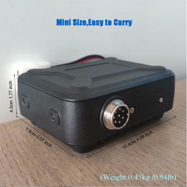 New Arrival Anysecu WP-9900 Dual Band Mini Mobile Radio WP9900 with Programming Cable - Image 5