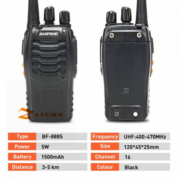 Baofeng 888s Amateur Handy Radios - Image 2