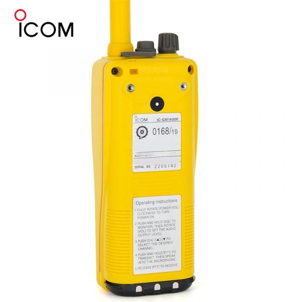 MED IC-GM1600E ICOM GMDSS SURVIVAL CRAFT VHF 2-way Radio - Image 2