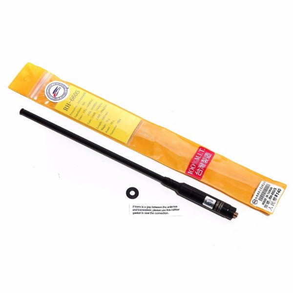 Kenwood Harvest RH660S Antenna SMA Female Male BNC High Gain Dual Band 144/430MHz Telescopic Antenna - Image 4