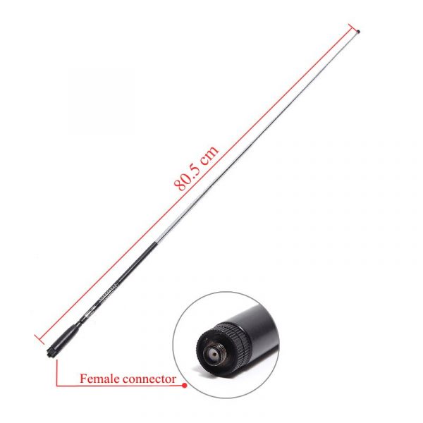 2PCS  SRH-789 Harvest SRH789 Antenna SMA-Female/SMA-Male/BNC for TYT Kenwood - Image 2