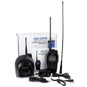 TYT DM-UVF10 Dual Band Digital GPS Walkie Talkie DPMR Ham Transceiver DTMF Two Way Radio