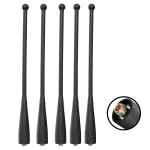 5PCS 800MHz Flexible Whip Antenna for Motorola HT1000 MTX800 GTX STX Visar Astro-Saber Digital radio