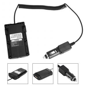 2pcs For ICOM F4160 F4161 F4011 F43GT Vehicle Charger Battery Eliminator