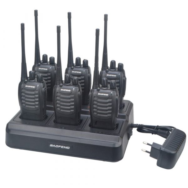 Baofeng Six Way Charger 888S 888H BF-88E BF-777S BF-666S Walkie Talkie 6-Pocket Multi Charger - Image 3