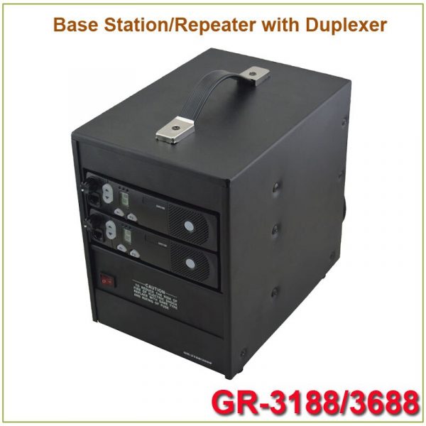 Motorola GR-3188 3688 UHF Base Station Repeater with Duplexer 25Watts 8 Channels - Image 3