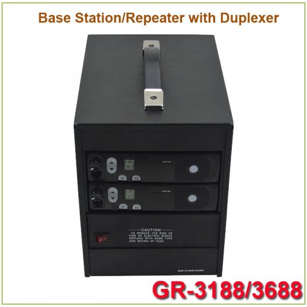 Motorola GR3188/3688 Base Station Repeater VHF 25Watts 8 Channels with Duplexer  - Image 4