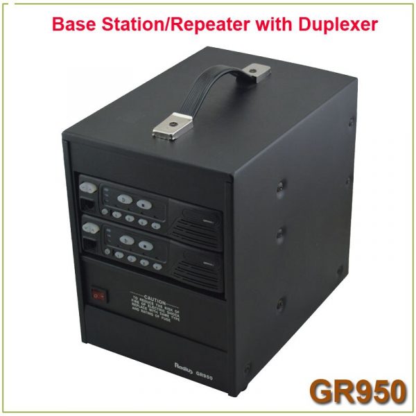 Motorola GR950 UHF Base Station Repeater 25Watts 4 Channels with Duplexer  - Image 3