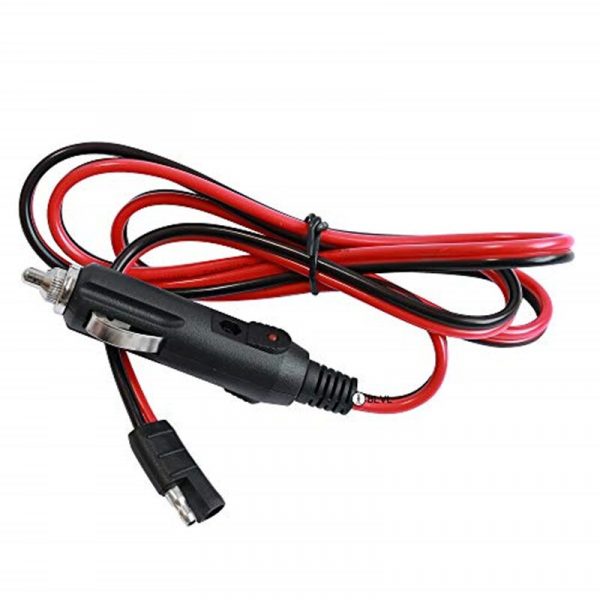 12V DC Cigarette Lighter Adapter or Motorola CDM1250 PM400 CM300 GM300 M1225 GM3188 GM3688 Radio - Image 2