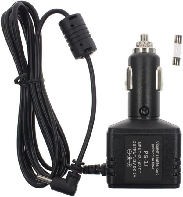 Car Charger PG-3J Cigarette Lighter Cord 2m for Kenwood for TH-F6E TH-F7E TH-D7E TH-K4E TH-G71E UV-5R Ham Radio