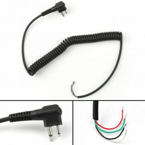 Speaker Microphone Cable For Motorola Motorola GP88 CP185 CP100D CP200 CP200D CLS1410