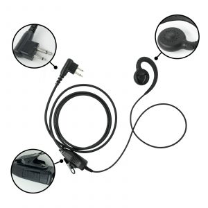 RLN6423/HKLN4604 NEW Headset Earpiece 2-Pin For Motorola Radio