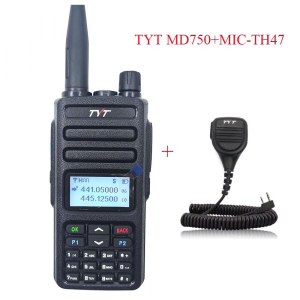 TYT MD-750 DMR Radio TYT MD750 Digital Dual Band Walkie Talkie - Image 4