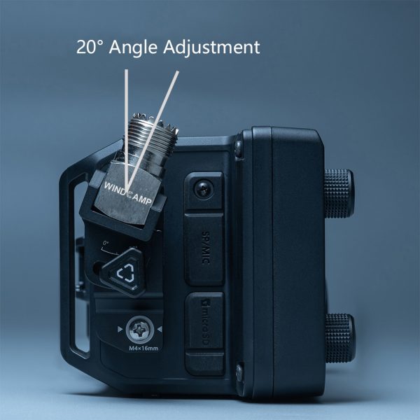 WINDCAMP ARK-705 Shield+RC-2 Quick Release Antenna Support for ICOM IC-705 Short Wave Radio - Image 5