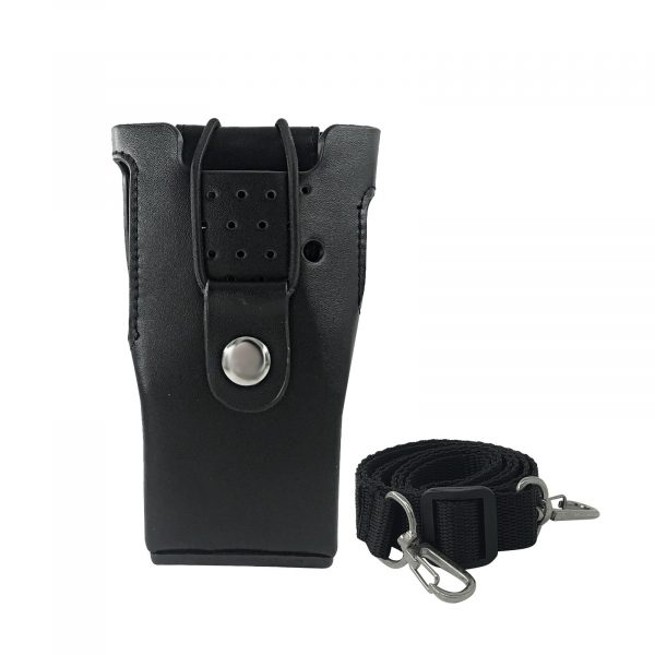 Holder Holster for Motorola CP200 EP450 CP040 GP3188 Leather Case Fixed Belt Loop 