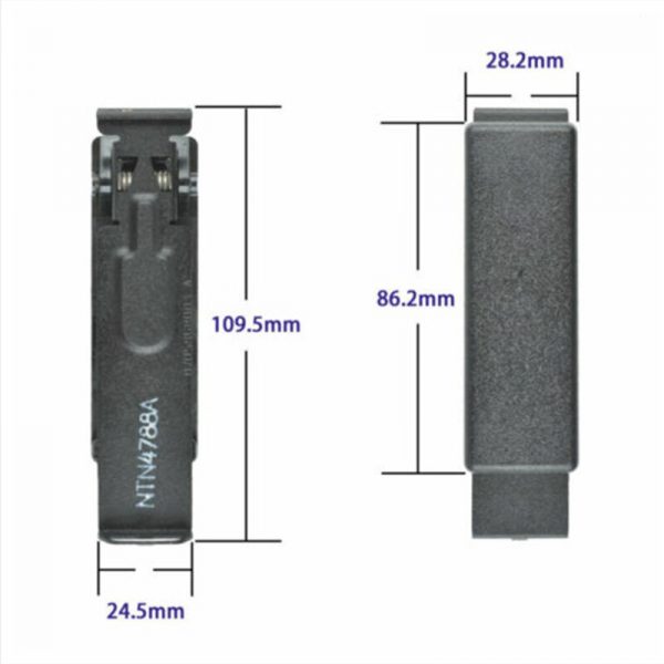 Belt clip for Motorola Saber I II III and System Saber I II III Analog Radio