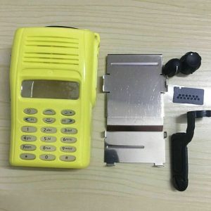 Walkie-talkies Replacement Repair Housing Case Fit For Motorola GP388 Plus EX600 Two Way Radio Yellow