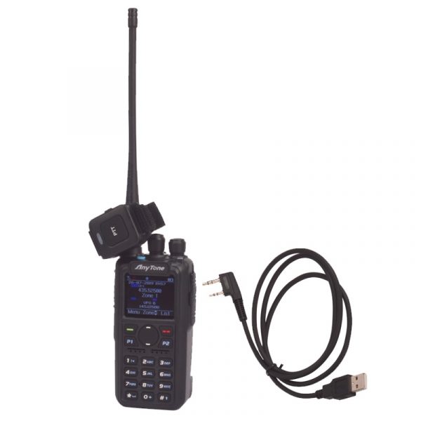 Anytone AT-D878UV Plus DMR Radio Bluetooth BTT USB Programming Cable - Image 4