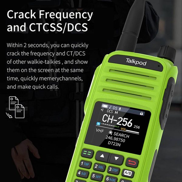 Talkpod A36plus Multi-Band Portable Radio - Image 5