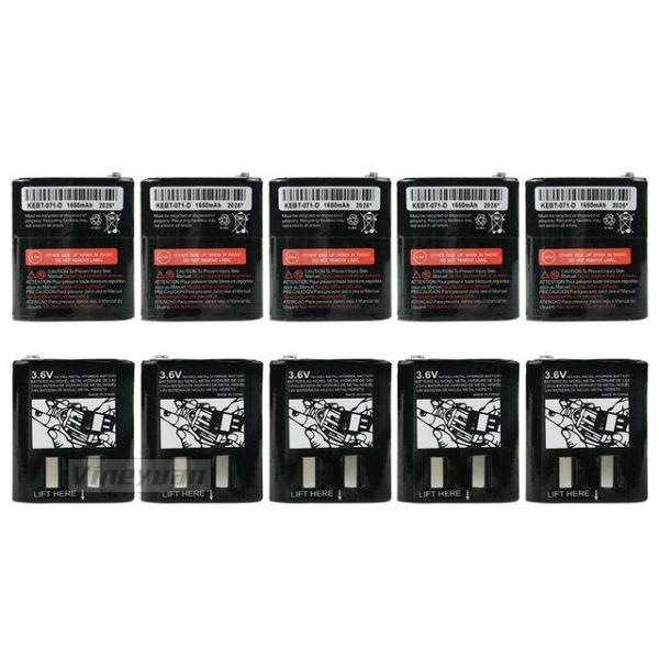 10PCS Wholsale Motorola Radios Spare Battery KEBT-071A/B/C/D for HKNN4002 Rechargeable Batteries - Image 2