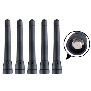 5PCS UHF Antennas For ICOM F4001 F4011 F24 F4021 F4061 F4161 F80 F43 Radios