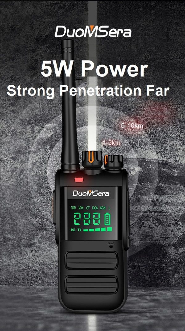 DMS-S618 UHF 400-480MHz Wireless Handheld Transceiver
